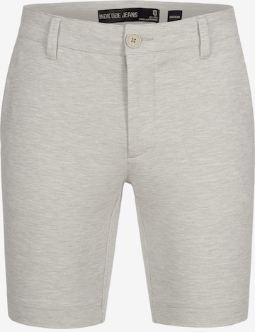 INDICODE JEANS Regular Pants 'Aalborg' in Grey: front