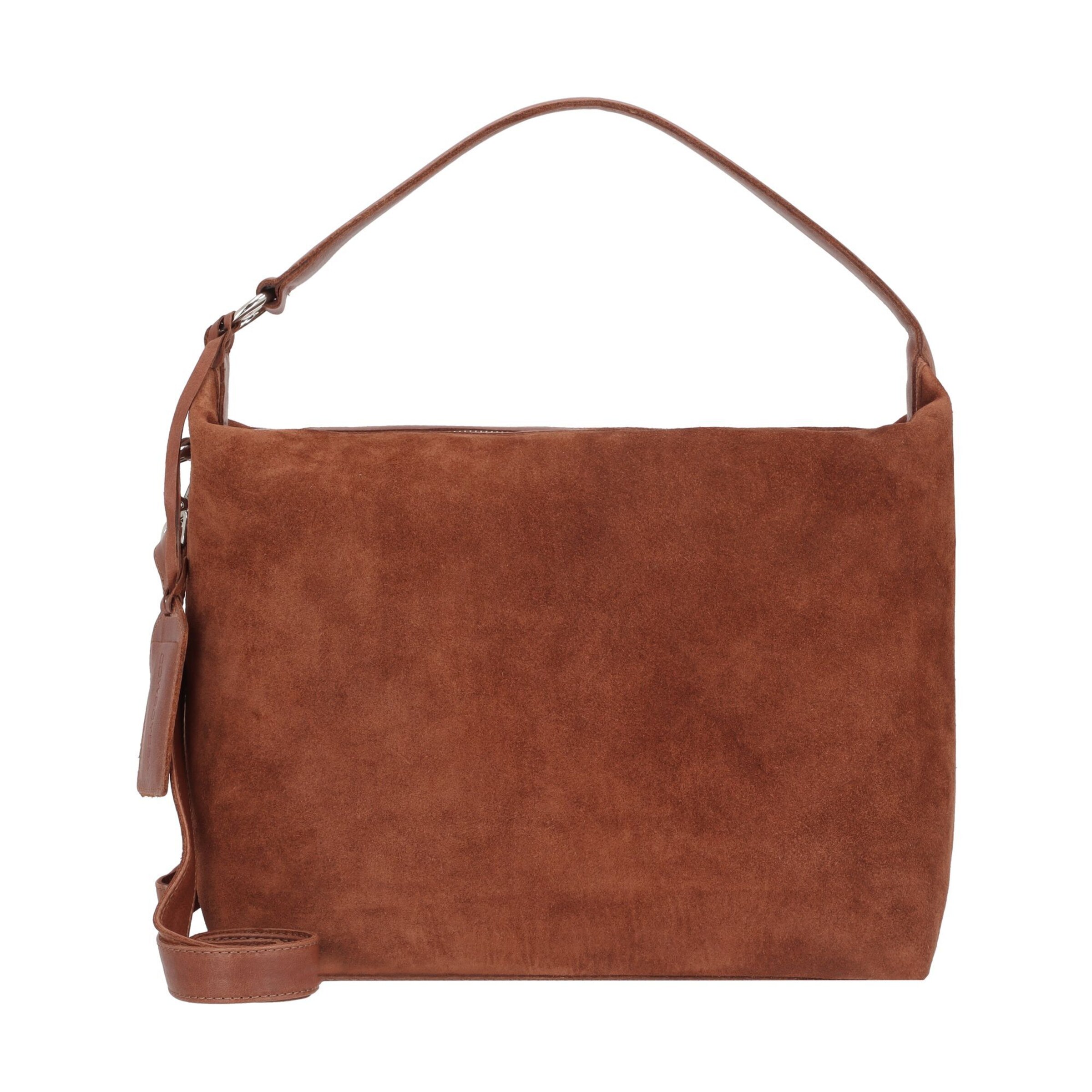 Sac bandoulière 'Creston' Cowboysbag en marron : devant