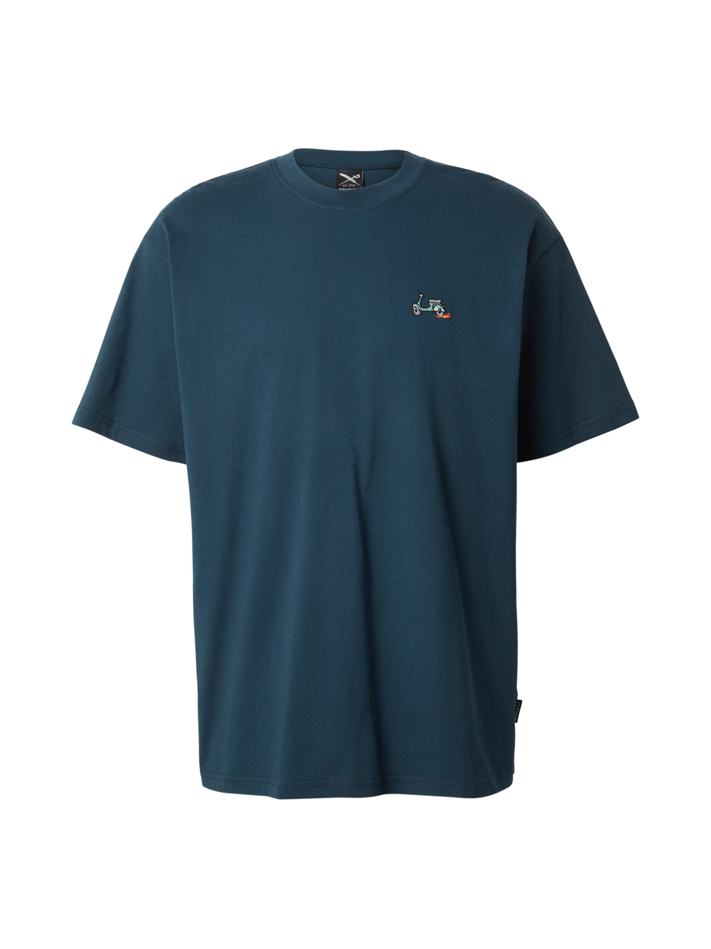 Iriedaily Shirt 'Scooter' in Blauw: voorkant
