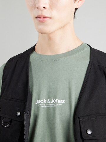JACK & JONES T-Shirt 'JWHVESTERBRO' in Grün