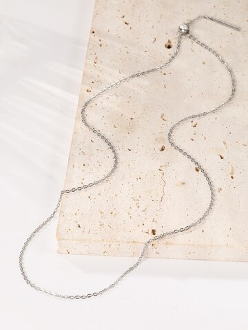 Hey Happiness Kette 'Cable' in Silber