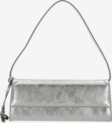 Picard Clutch 'Auguri' in Silber: Vorderseite
