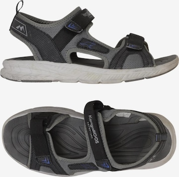 KangaROOS Sandalen 41 in Grau: Vorderseite