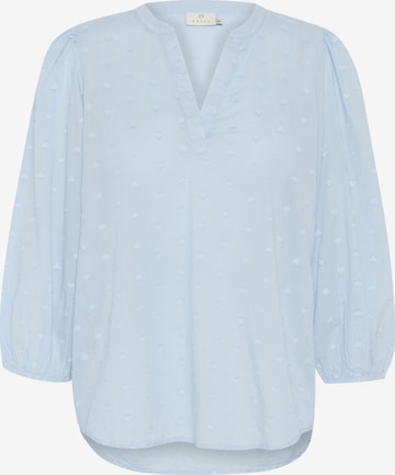 Kaffe - Blusa 'KAjollia' en azul: frente