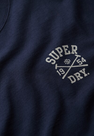 Superdry Shirt in marine blue / White, Item view