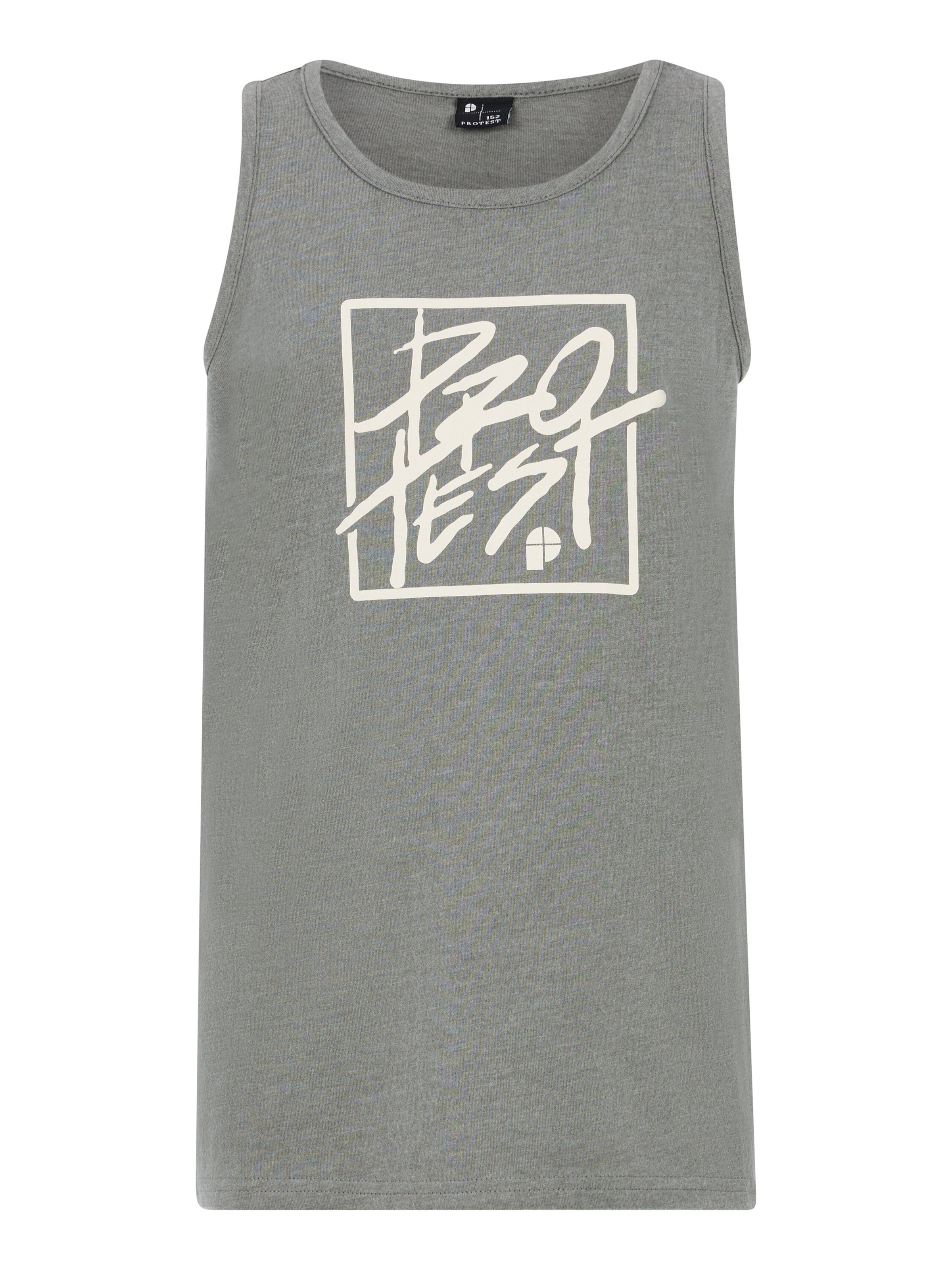 PROTEST Shirt 'PRTJordy JR'‌‌‌ in Grau: Vorderseite