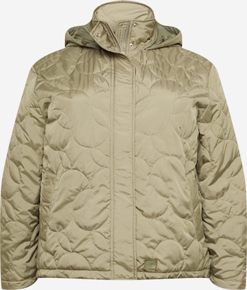 Brixtol Textiles Between-Season Jacket 'Megan' in Green: front