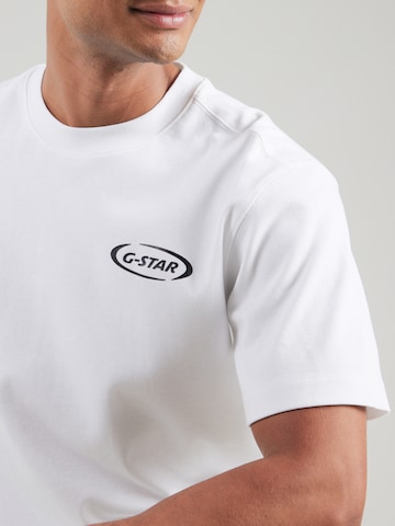 G-STAR Tričko '90s' – bílá