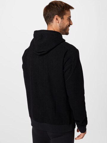 Reebok Athletic Zip-Up Hoodie in Black