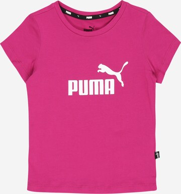 T-Shirt 'Essentials' PUMA en rose : devant