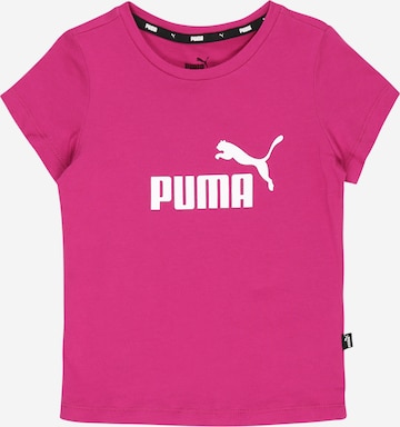 PUMA Μπλουζάκι 'Essentials' σε ροζ: μπροστά