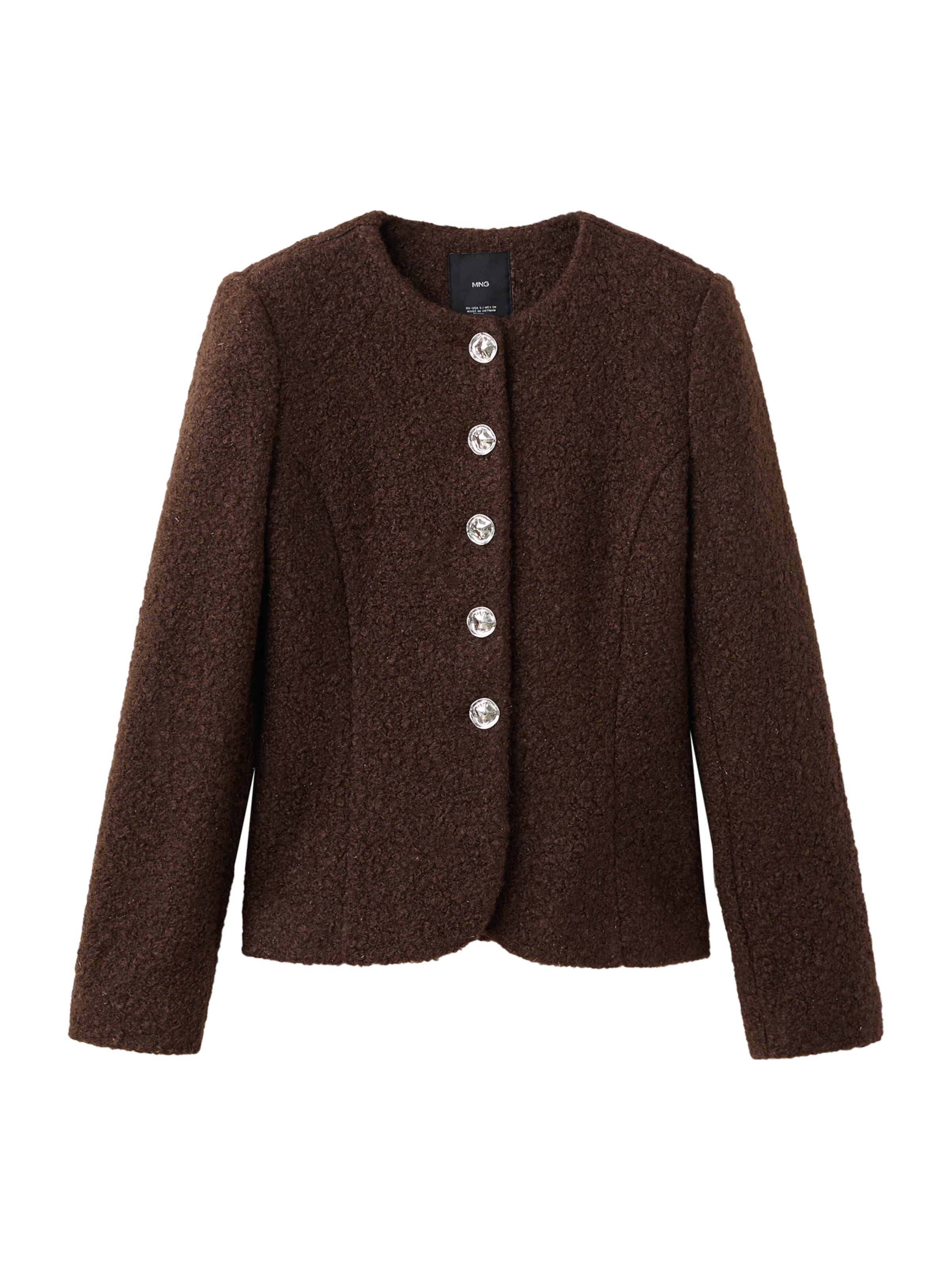 MANGO Übergangsjacke 'Larisa' in braun, Produktansicht