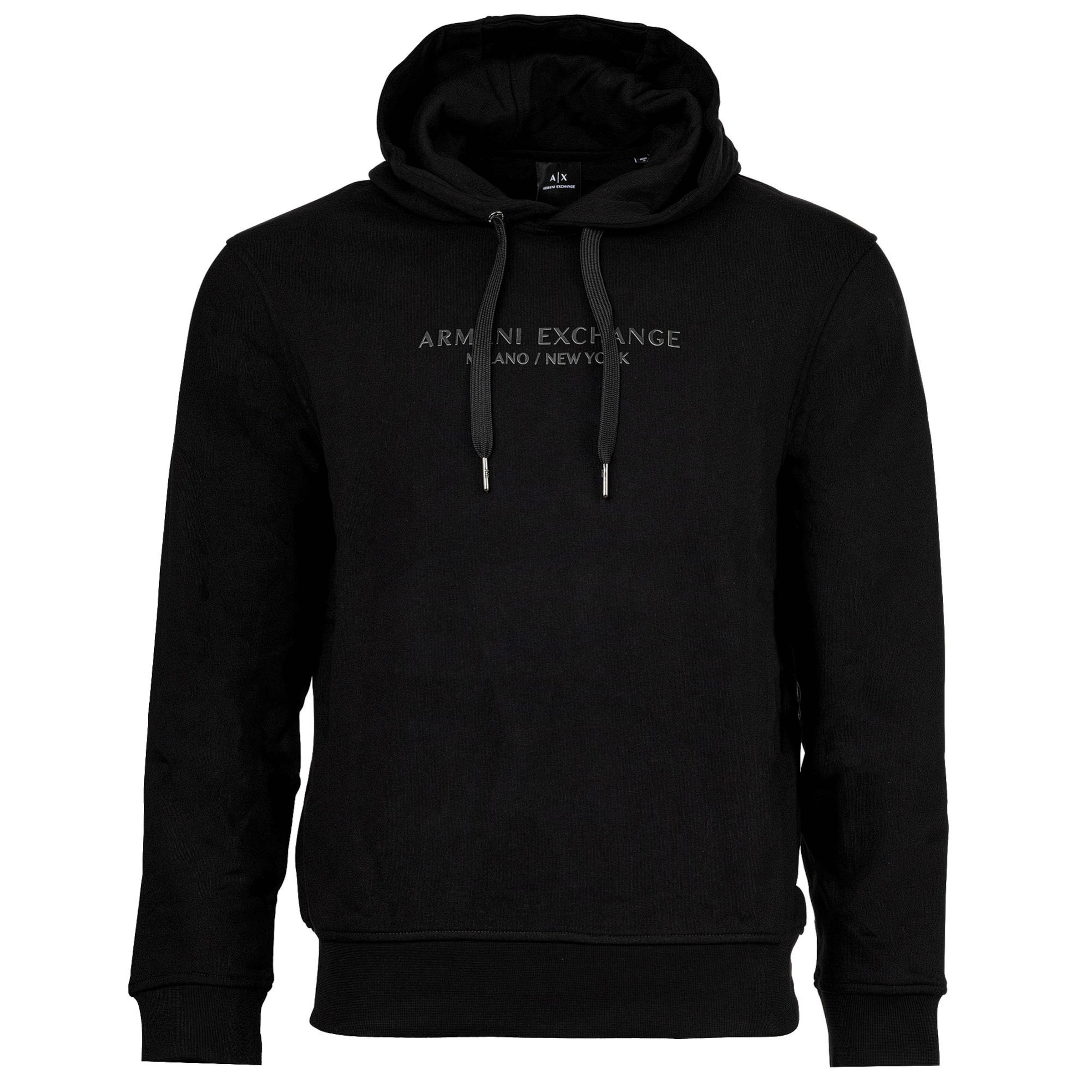 ARMANI EXCHANGE Sweatshirt i sort: forside