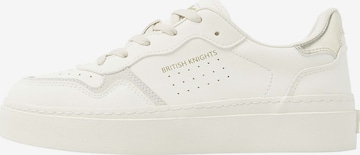 Sneaker bassa ' REFLUX ' di BRITISH KNIGHTS in bianco: frontale