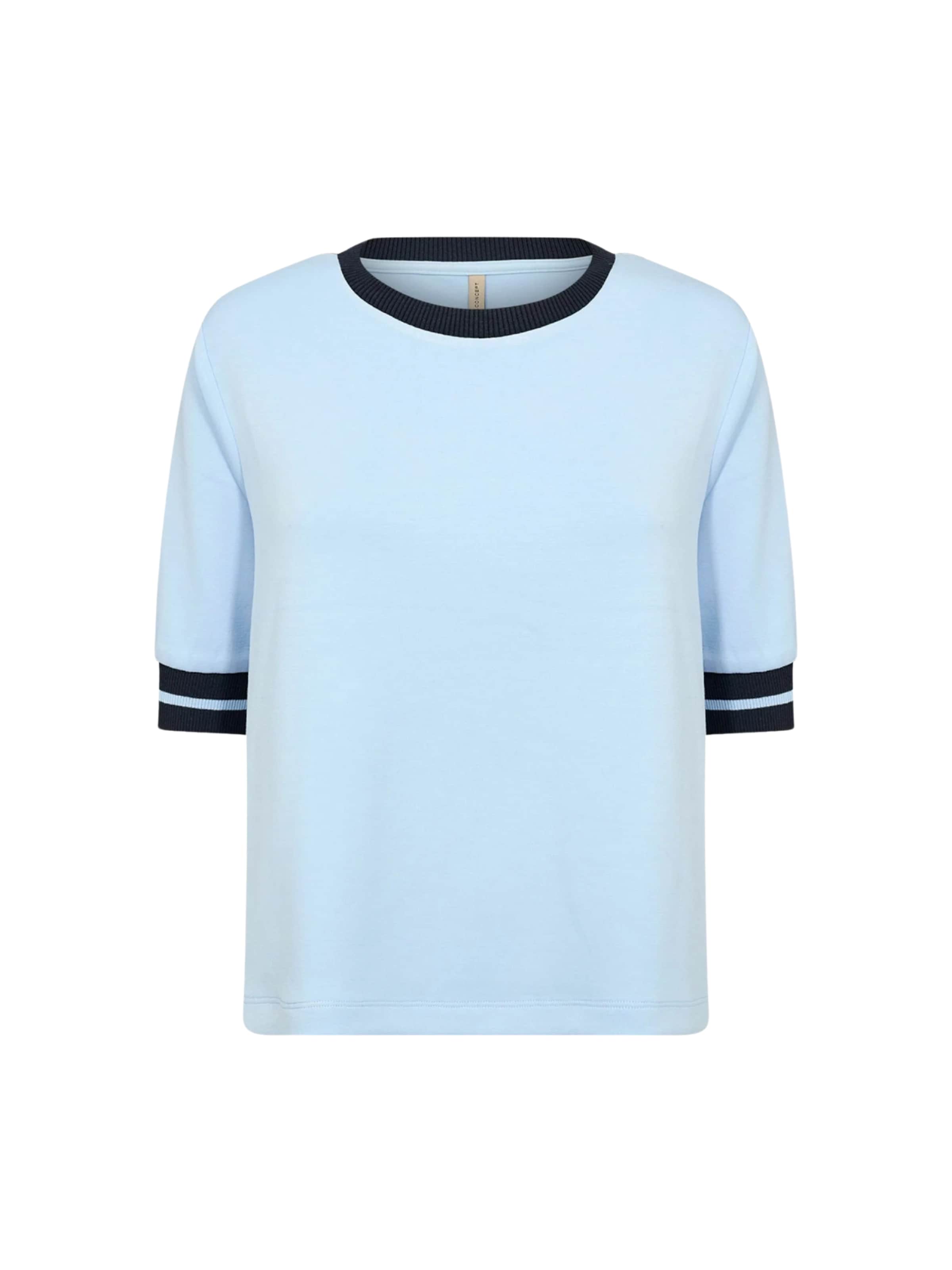 Haut ' SC-BANU ' Soyaconcept en bleu : devant