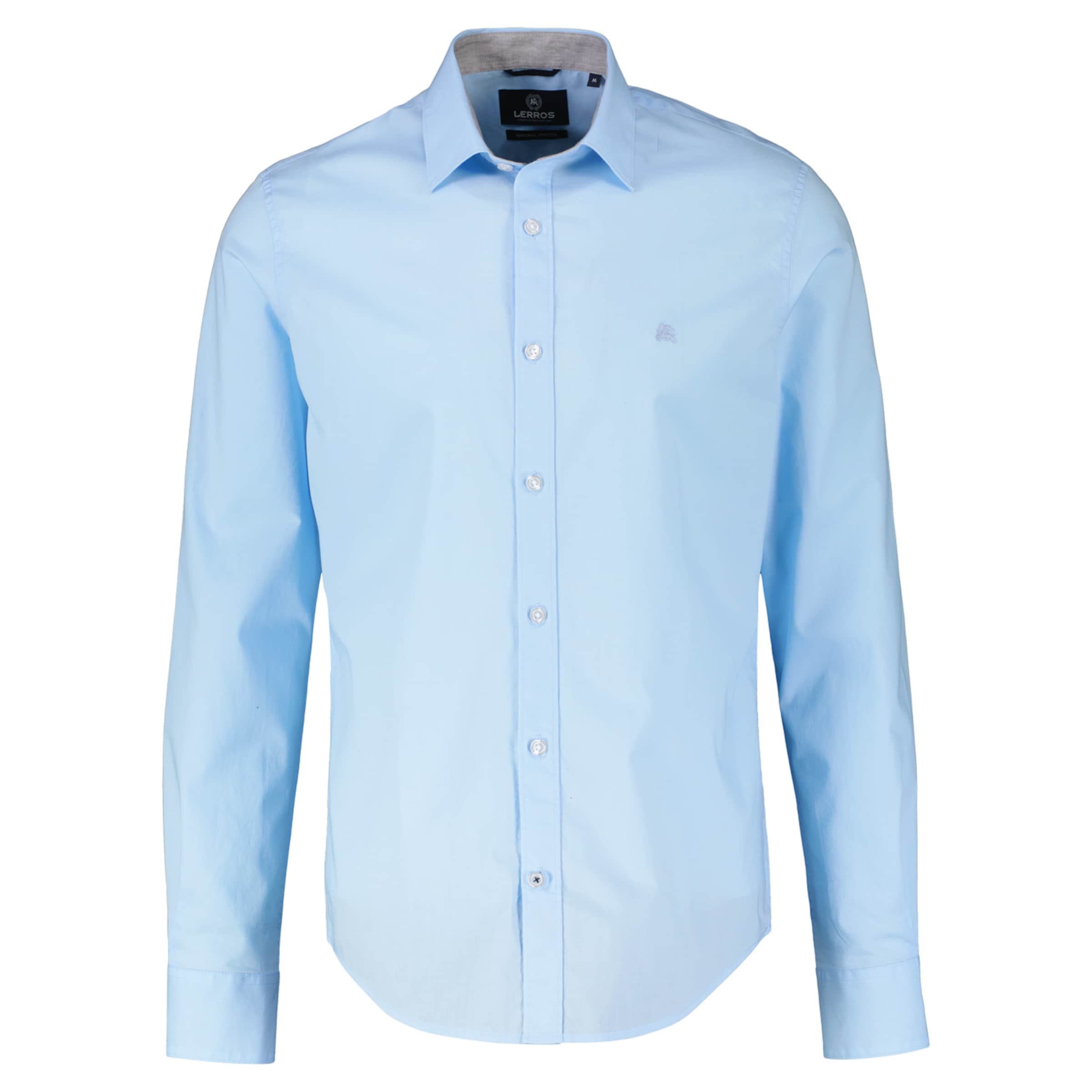 LERROS Regular Fit Hemd in Blau: Vorderseite