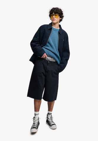 Veste mi-saison 'Bench x Superdry & Co Moleskin' BENCH en bleu