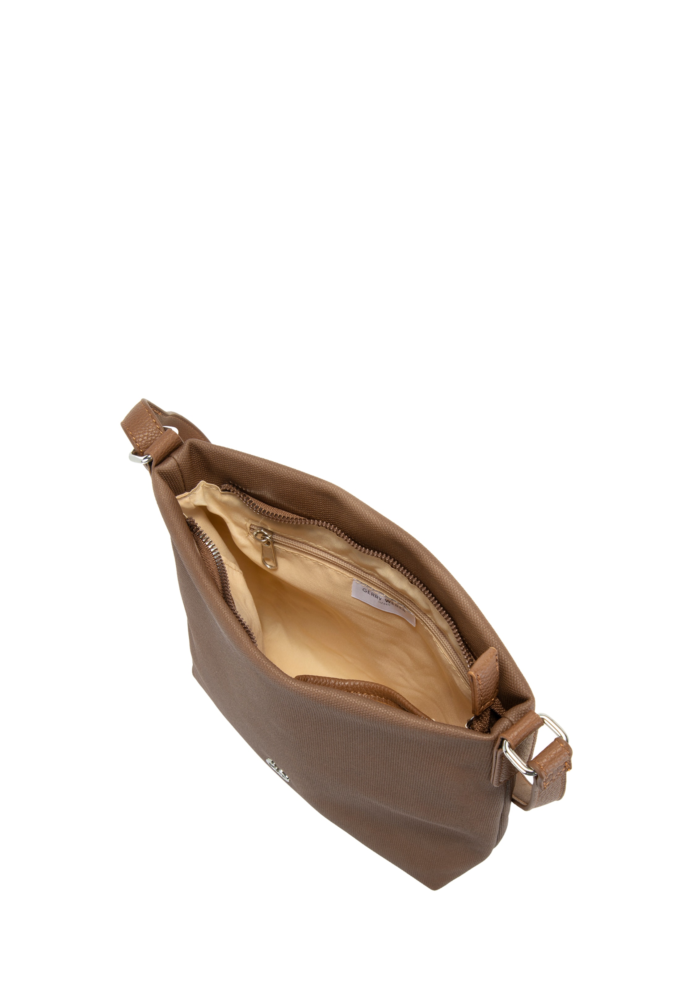 GERRY WEBER Schoudertas 'Be Different' in Bruin