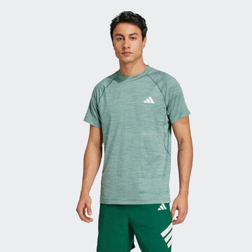 ADIDAS PERFORMANCE Λειτουργικό μπλουζάκι 'GYM+' σε πράσινο: μπροστά