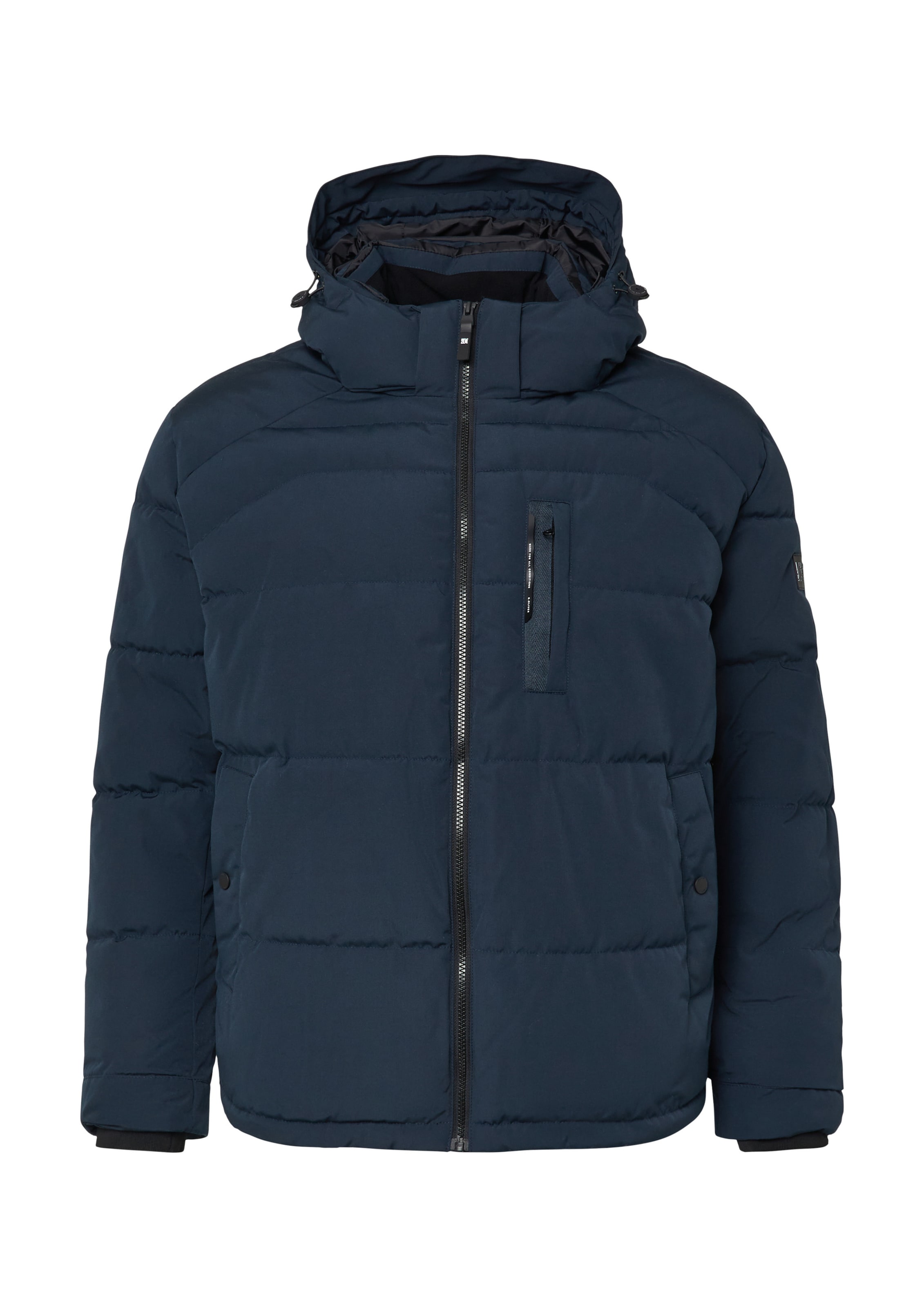 s.Oliver Men Big Sizes Winterjacke in Blau: Vorderseite