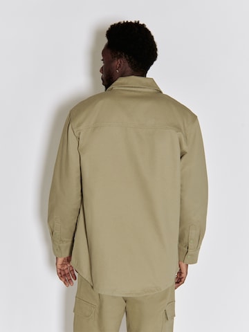 FCBM Comfort fit Button Up Shirt 'Ben' in Green
