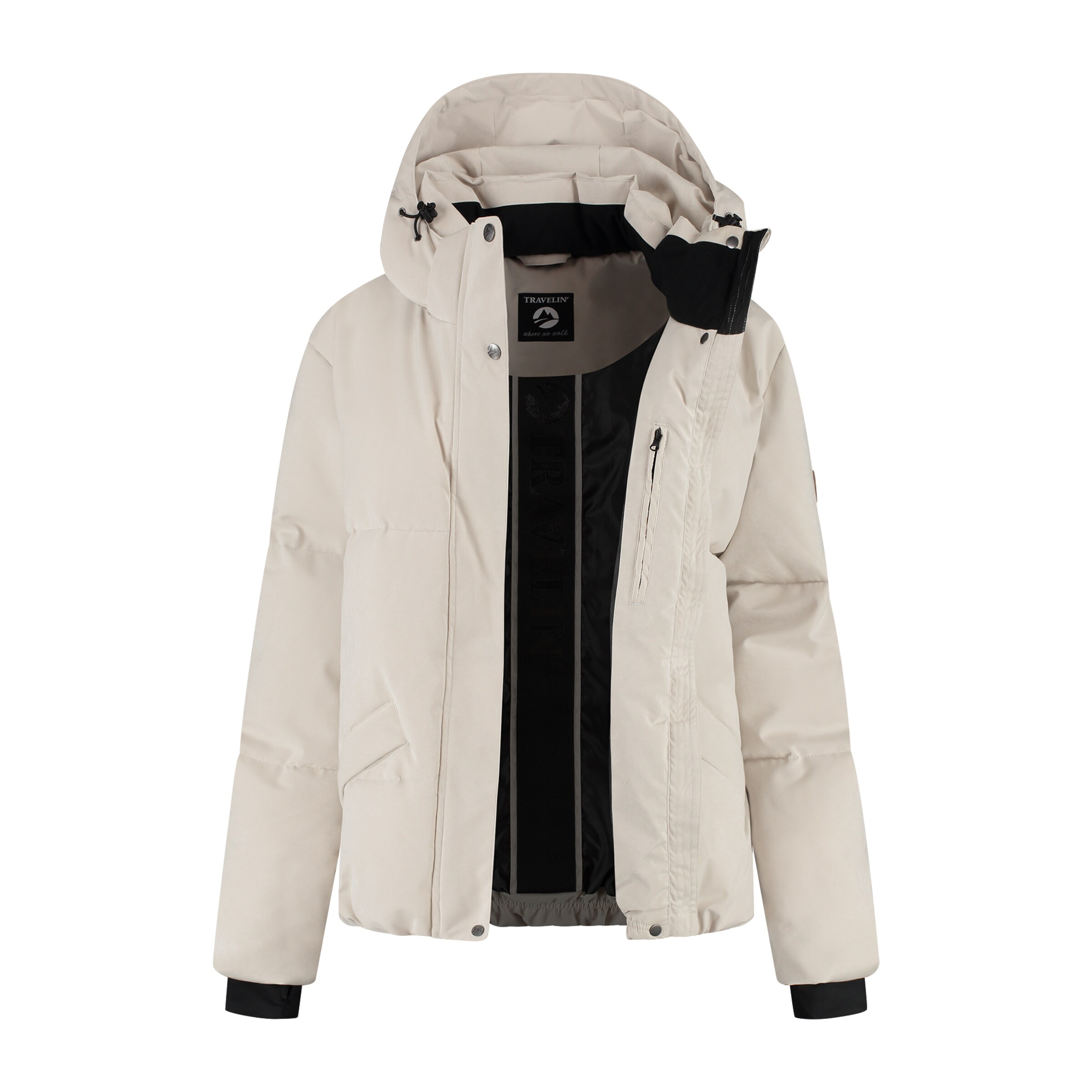 Veste d’hiver 'Miro' Travelin en beige