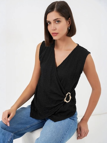 Bigdart Blouse in Zwart