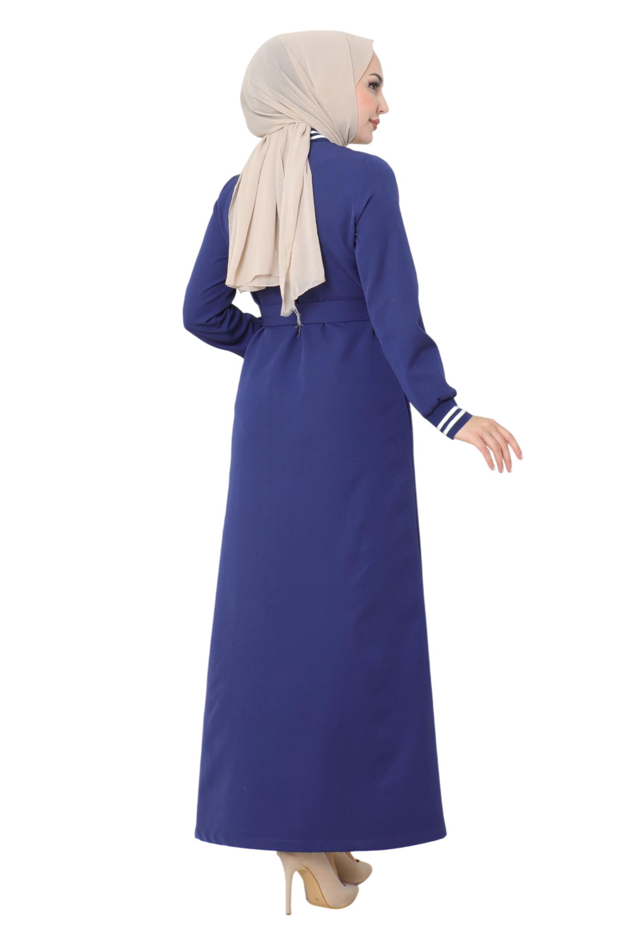 MODAMIHRAM Kleid in Blau