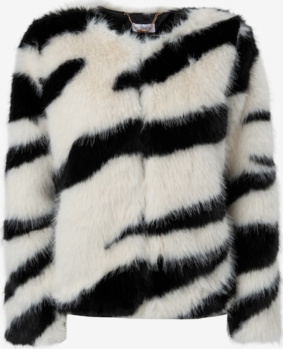 Influencer Übergangsjacke in creme / schwarz, Produktansicht