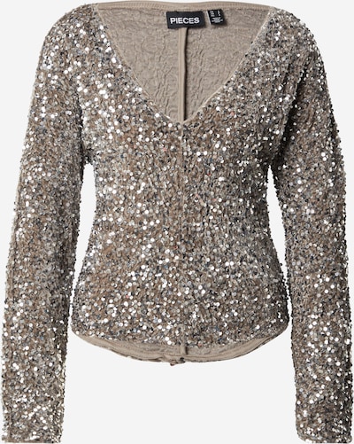 PIECES Bluza 'PCKam' u siva, Pregled proizvoda