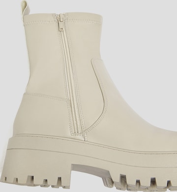 Bottines Pull&Bear en beige