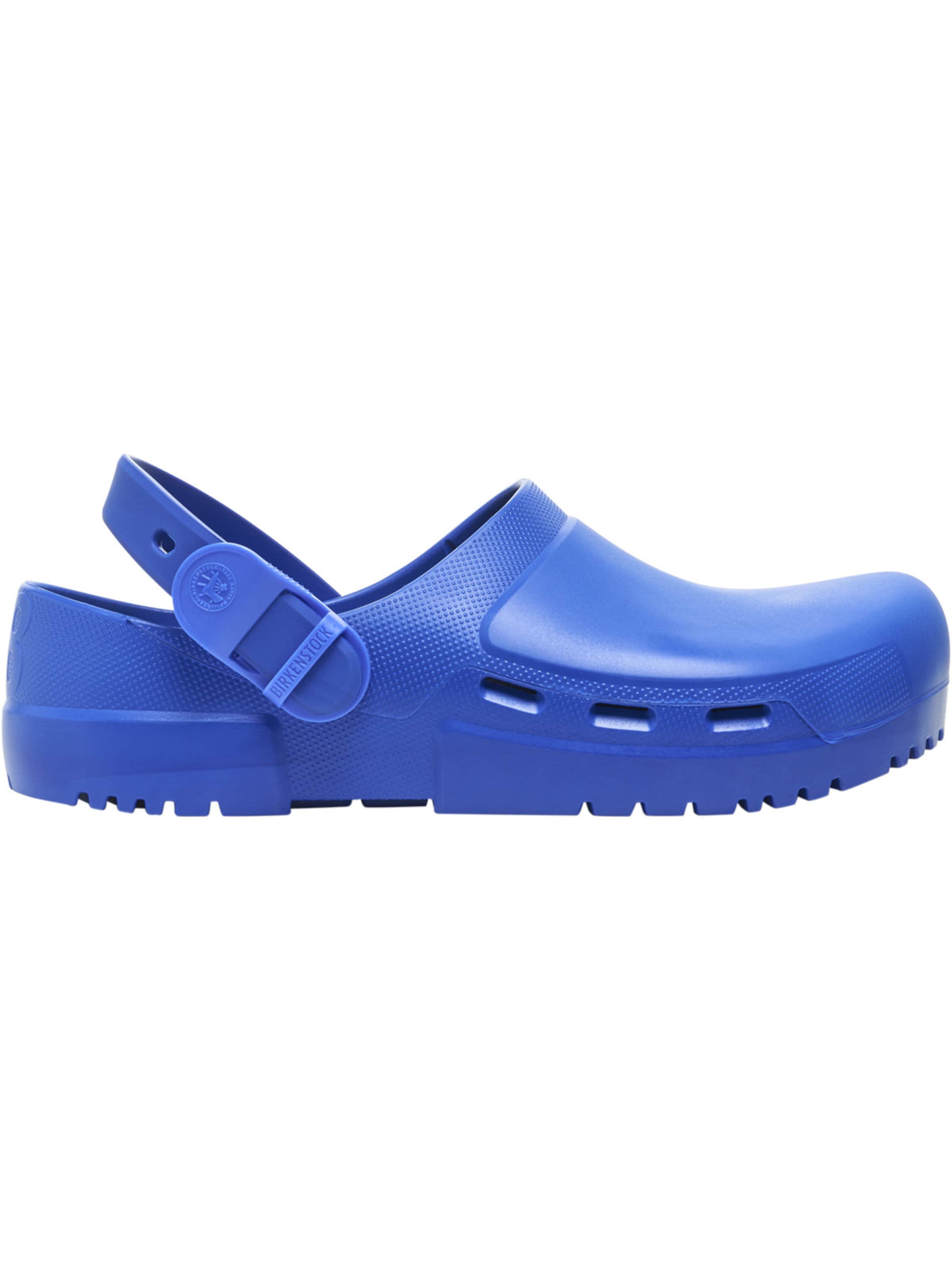 BIRKENSTOCK Clogs 'Freizeitschuh Birki-Air' in Blue