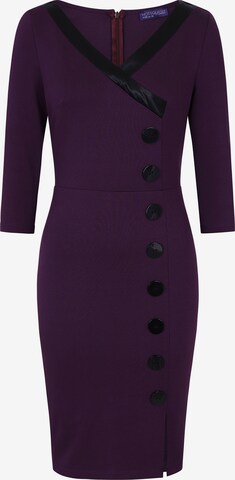 HotSquash Dress in Purple: front