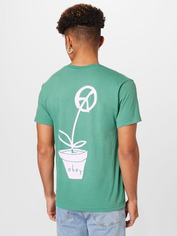Obey Shirt in Groen
