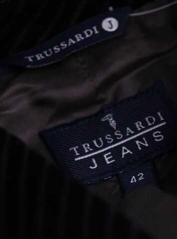 Trussardi Jeans Samt-Blazer S in Schwarz