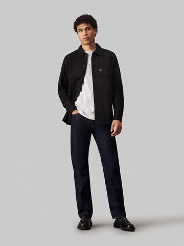 Calvin Klein Jeans Comfort fit Overhemd in Zwart