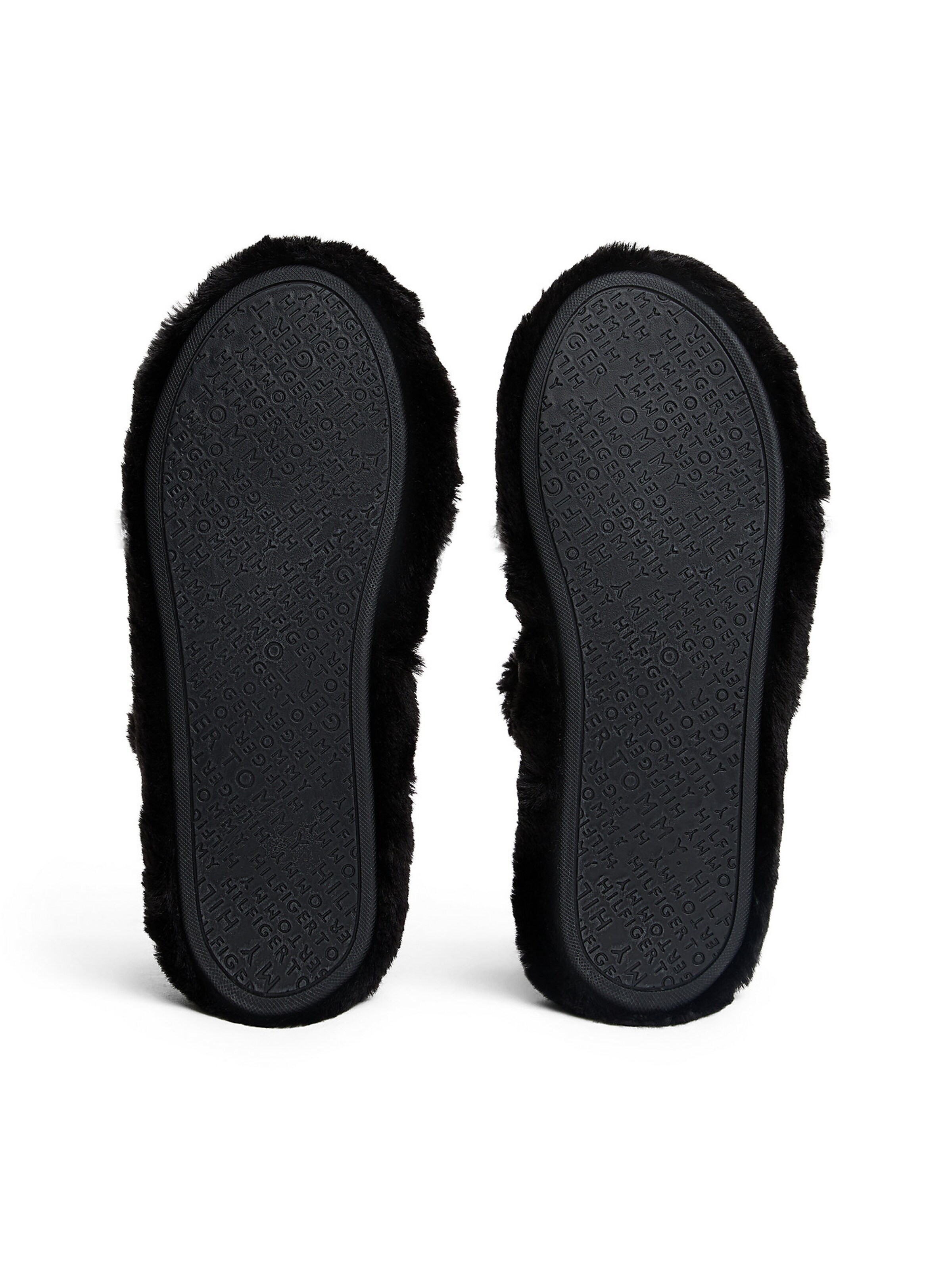 TOMMY HILFIGER Slippers in Black