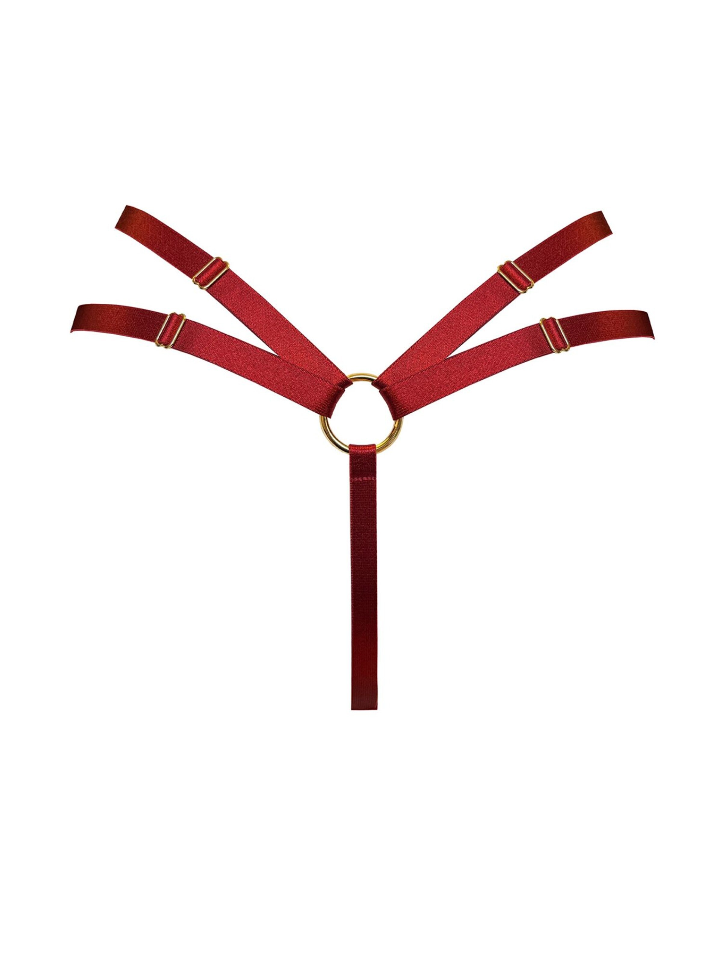 Bordelle String 'Harness'‌‌‌‌‌‌‌ in Rot