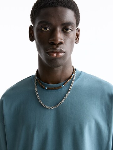 Pull&Bear Shirt in Blue