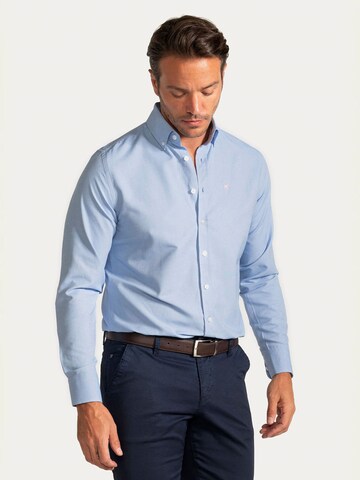 Williot Regular fit Button Up Shirt 'Oxford' in Blue