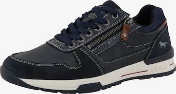 MUSTANGNiske tenisice - plava boja: prednji dio