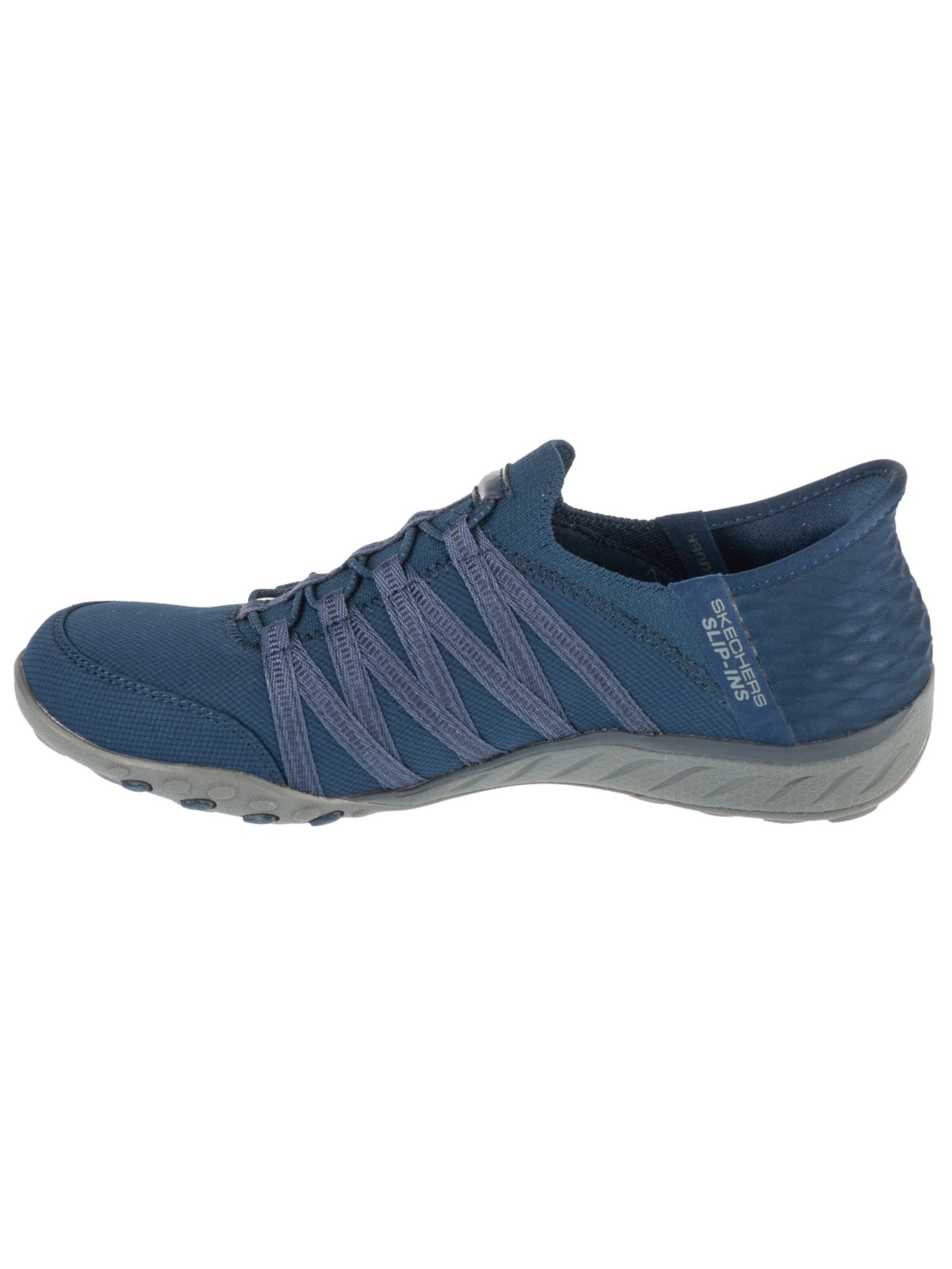 SKECHERS Sneakers laag 'Breathe Easy - Roll With Me' in Blauw