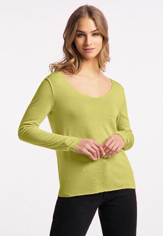 Frieda & Freddies NY Sweater in Green: front
