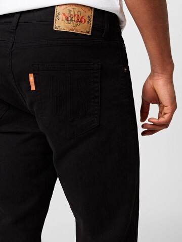 Slimfit Jeans 'Massena' di BLS HAFNIA in nero