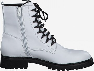 TAMARIS Lace-Up Ankle Boots in White