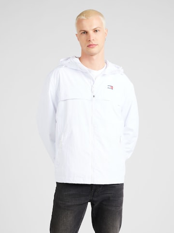 Tommy Jeans Between-Season Jacket 'CHICAGO' in White: front