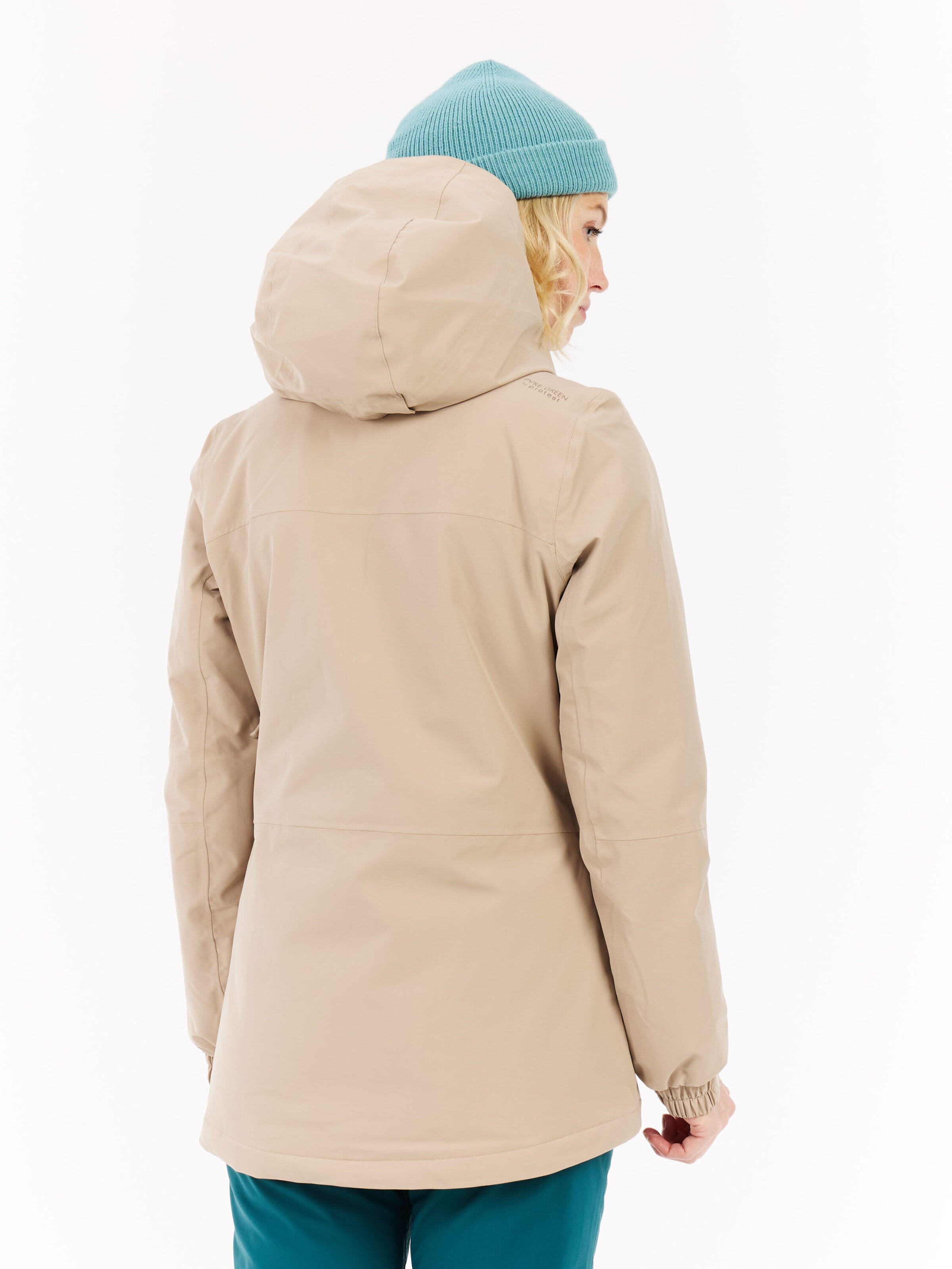 PROTEST Athletic Jacket 'PRTBEVERLY' in Beige