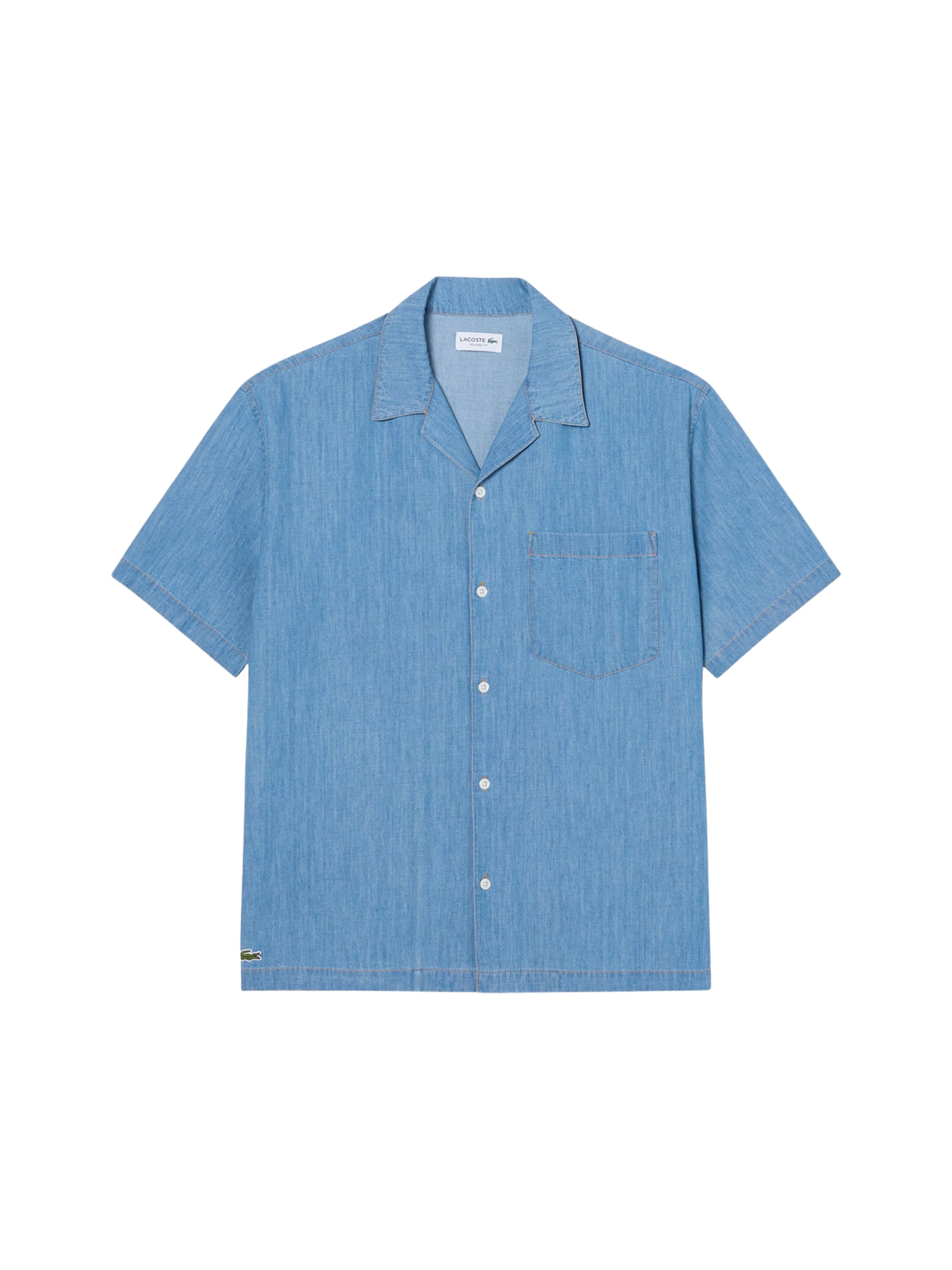 Comfort fit Camicia di LACOSTE in blu: frontale