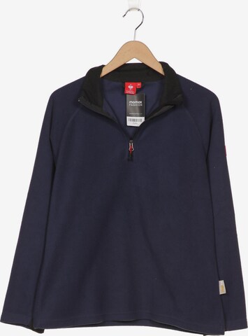 Engelbert Strauss Sweatshirt & Zip-Up Hoodie in XL in Blue: front