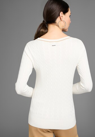 HECHTER PARIS Pullover in Weiß